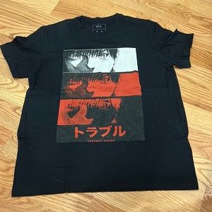 Large graphic tee